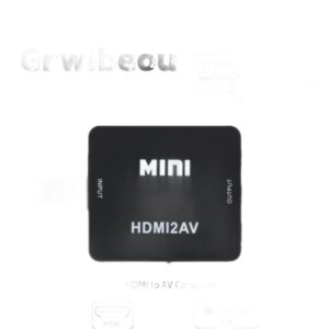 Convertisseur câble vidéoprojecteur HDMI vers RCA, detail