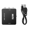 Convertisseur RCA vers HDMI pour vidéoprojecteur, et HDMI vers RCA, vue principale