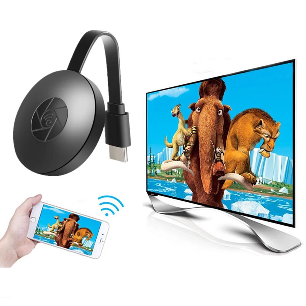 Dongle HDMI sans fil pour recopier un téléphone sur un vidéoprojecteur, vue de face