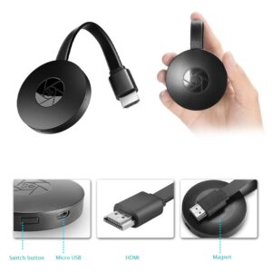 Dongle HDMI sans fil pour recopier un téléphone sur un vidéoprojecteur, detail