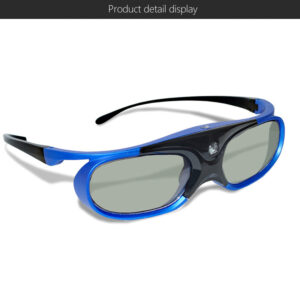 Écran de projection en 3D : lunettes actives, deux pièces, detail