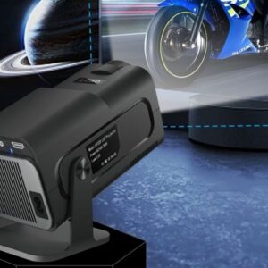 Ecran de projection, mini Projecteur Portable HY320 Android 11 WiFi 6, detail
