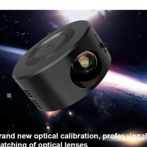 Ecran de projection, mini vidéoprojecteur USB portable 1080P angle, vue principale