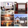 Ecran de projection portable de 60 a 150 pouces, vue principale