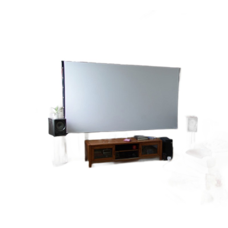 Ecran de projection portable en tissu a haute luminosite, vue principale