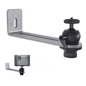 Ecran de projection, support mural en alliage d'aluminium, multi-angle, vue principale