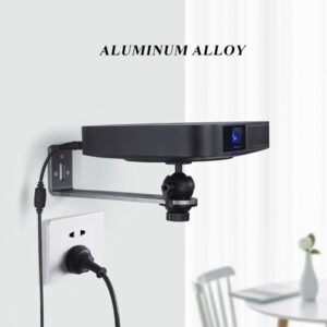 Ecran de projection, support mural en alliage d'aluminium, multi-angle, detail