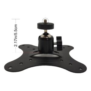 Ecran de projection, support mural et plafond universel, pas de 1/4, vue de trois quarts
