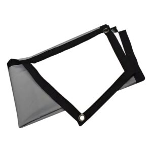 Ecran de projection, toile de projection grise anti-lumière, huit, vue principale