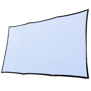 Ecran de projection, toile de projection portable, quatre diagonales, vue principale