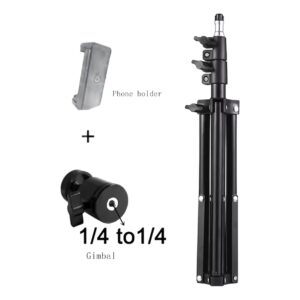 Ecran de projection, trépied universel de 50 à 160 cm pour mini, vue de face