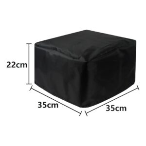 Housse vidéoprojecteur plafond en tissu Oxford imperméable, format 35 cm, vue de profil