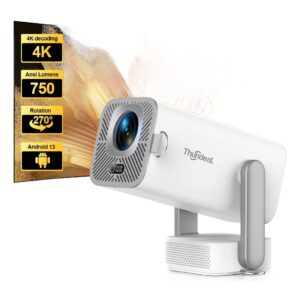 Mini vidéoprojecteur 750 ANSI lumens, dalle native Full HD, vue principale