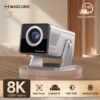 Mini vidéoprojecteur à 1000 lumens ANSI avec haut-parleur, vue principale