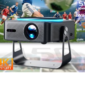 Mini vidéoprojecteur A50 1080P Android WiFi Auto-Focus, vue principale