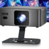 Mini Vidéoprojecteur Android 14 WiFi6 Bluetooth, vue principale