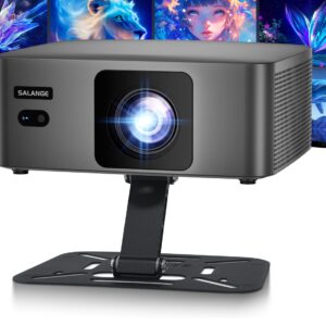 Mini Vidéoprojecteur Android 14 WiFi6 Bluetooth, vue principale