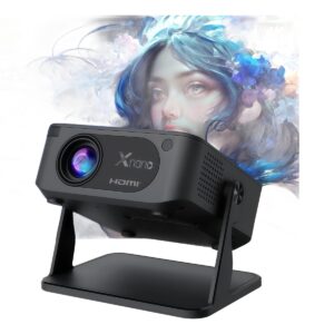 Mini vidéoprojecteur de 500 g, 720p natif, Android 11 et Wi-Fi 6, vue principale