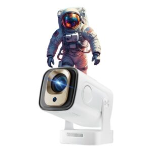 Mini vidéoprojecteur Full HD 1080p natif, mise au point automatique, vue principale