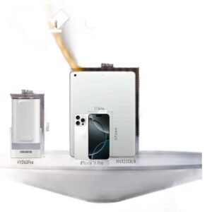 Mini vidéoprojecteur Full HD 1080p natif, mise au point automatique, vue arriere