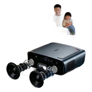 Mini vidéoprojecteur haut de gamme 4200 ANSI lumens, dalle 1080p native, vue principale