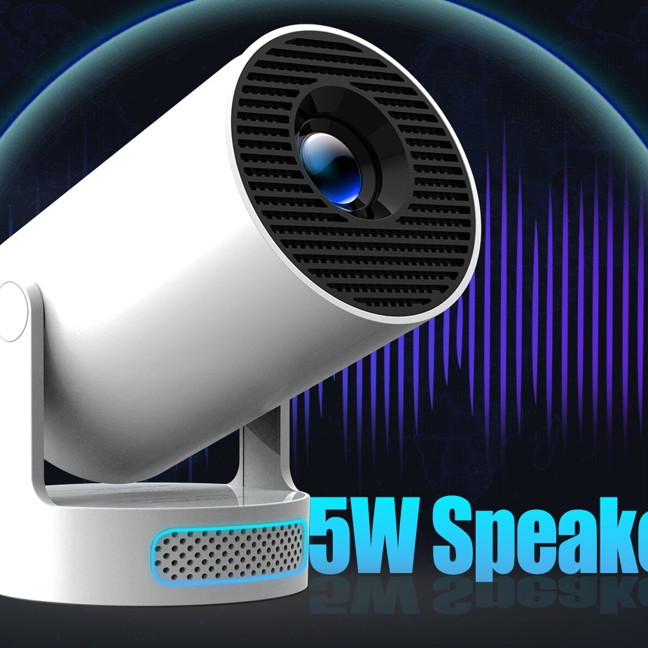 Mini Vidéoprojecteur HY300 Pro+ Android 14 Wifi6, detail