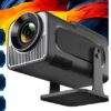 Mini Vidéoprojecteur HY320 720P Double Wifi6 BT5.0 Android, vue principale