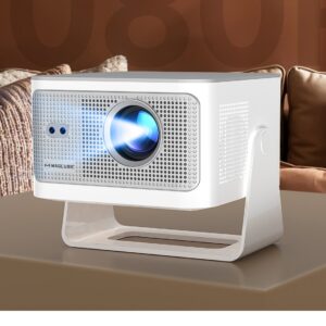 Mini vidéoprojecteur HY350Max Android 14, vue de face