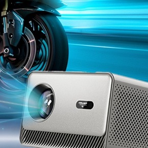 Mini vidéoprojecteur Laser Android 13.0 M10, vue arriere