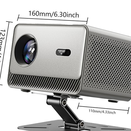 Mini vidéoprojecteur Laser Android 13.0 M10, vue de profil