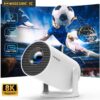 Mini vidéoprojecteur magnétique à fixation aimantée, vue principale