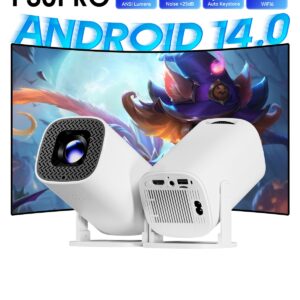 Mini videoprojecteur, mini Projecteur Intelligent P30 PRO Android 14, vue principale
