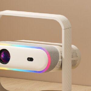 Mini vidéoprojecteur P40 1080P Full HD Android, vue arriere
