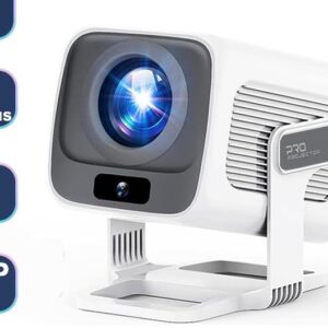 Mini Vidéoprojecteur Portable 4K Android 600, vue de face