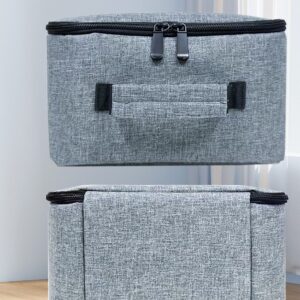 Sac de rangement pour mini projecteur portable, vue de trois quarts