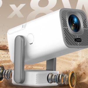 Mini Vidéoprojecteur TD80 Pro Full HD Android, vue arriere