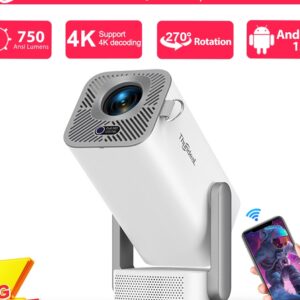 Mini Vidéoprojecteur TD80 Pro Full HD Android, vue de profil