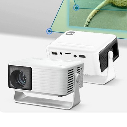 Mini vidéoprojecteur Y3 Portable HD 720p, vue de profil
