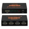 Répartiteur HDMI alimenté vers 2 ou 4 écrans, câble vidéoprojecteur, vue principale