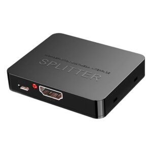Répartiteur pour câble vidéoprojecteur HDMI 1 vers 2, vue principale