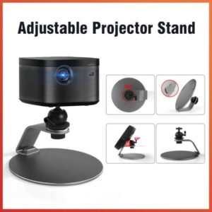 Support réglable pour écran de projection et projecteur, vue principale