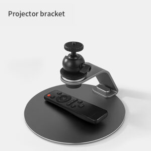 Support réglable pour écran de projection et projecteur, vue de face