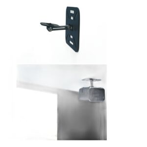 Support vidéoprojecteur de table, orientable et réglable, vue arriere