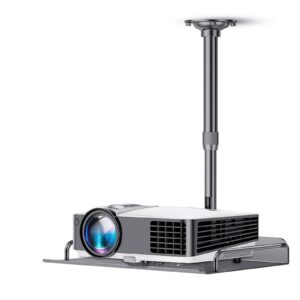 Support vidéoprojecteur plafond à plateau 31 x 22 cm, tube de 20 à 40 cm, vue principale