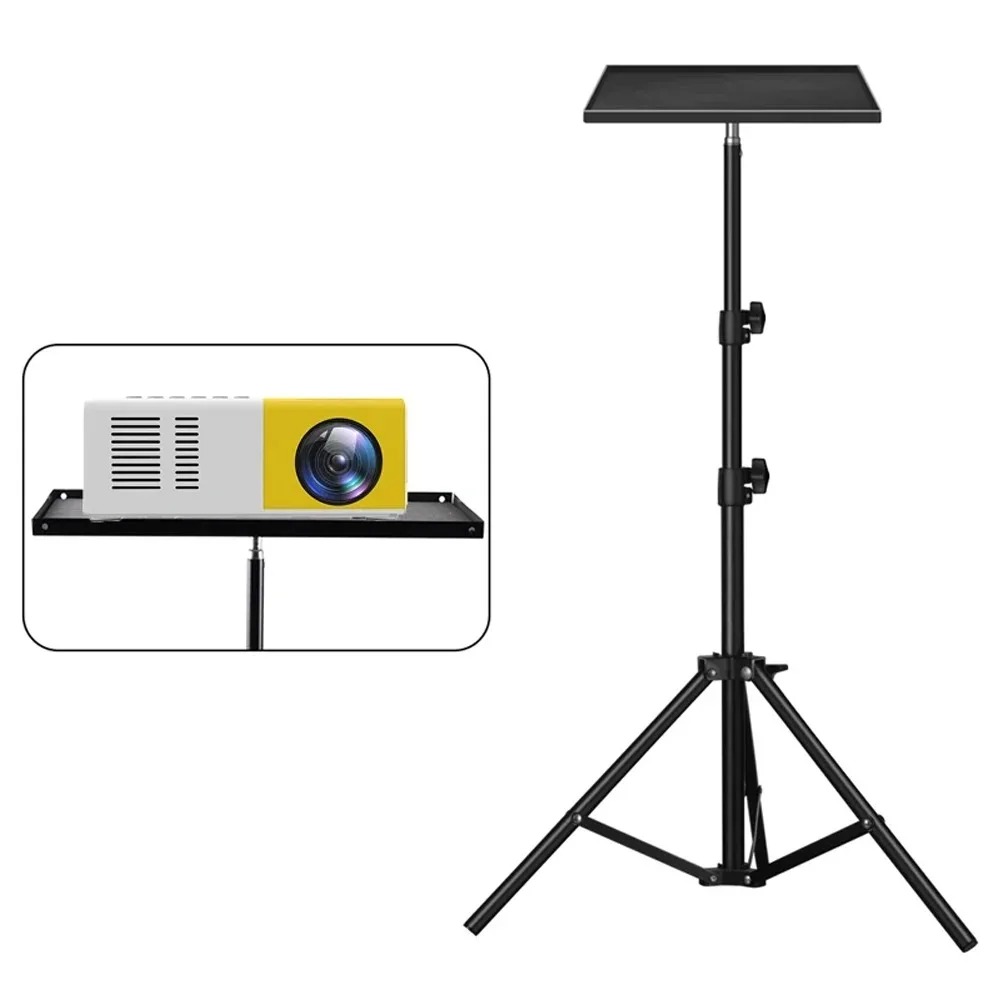 Support vidéoprojecteur trépied à plateau, hauteur jusqu'à 1,2 m, vue principale