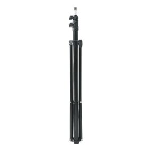 Support vidéoprojecteur trépied de voyage extensible 110 cm, vue de face