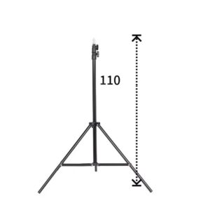 Support vidéoprojecteur trépied extensible en 110 cm ou 160 cm, vue arriere