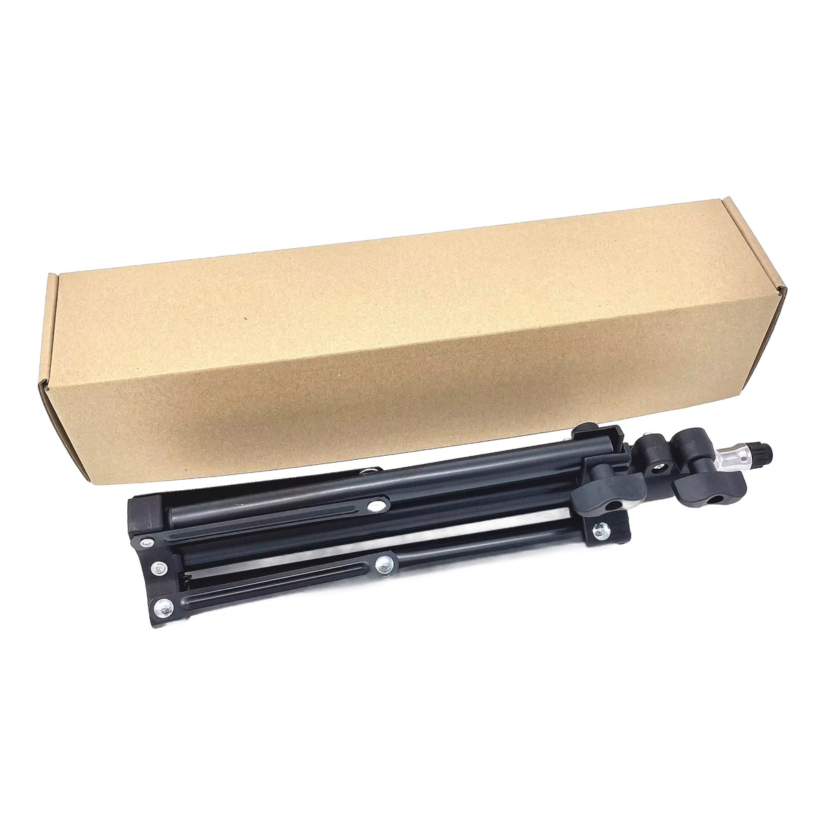 Support vidéoprojecteur trépied extensible en 110 cm ou 160 cm, vue de profil