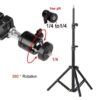 Support videoprojecteur trepied universel de 110 cm, vue principale