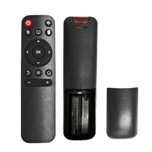 Telecommande videoprojecteur de remplacement, vue de trois quarts